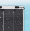 lightweight flexible solar power panel 100W (portable / belt bracket), IP67, battery conversion efficiency 24%, 5V / 3A, application of RV top, MC4, w