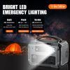 Portable Power Station; 500W Solar Generator with 484Wh Backup Lithium Battery; 110V AC Outlets; USB-C PD 100W;  Outdoor Generators with LED Light