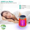 Solar USB Electric Bug Zapper Mosquito Insect Killer Lamp Portable UV Light Bulbs Fly Trap Catcher with 5 Light Modes Hanging Hook