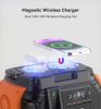FF FLASHFISH 600W Portable Power Station; 540Wh/150000mAh UPS Solar Generator With 600W(Surge1200W) AC;  100W PD USB-C & 15W Magnetic Wireless Charge