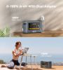 FF FLASHFISH Portable Power Station; 1008Wh/315000mAh LiFePO4 Battery Pack; UPS Solar Generator With 1200W (Surge 2000W) AC Outputs;  100W USB-C;  B
