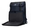 Solar power generation business backpack. 30L,20W,5V/3A,9V/2A, QC2.0/QC3.0 fast charging, 5000 mAh energy storage, YKK zipper, high-end waterproof, 21