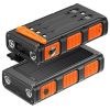 1Pc 50000mAh Solar Power Bank Portable Fast Charger with Compass LED Flashlight 3 Cable Dual Output Hand Crank Emergency Power Bank Outdoor Camping